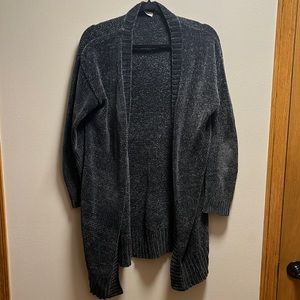Papaya Long Gray and Super Cozy Cardigan